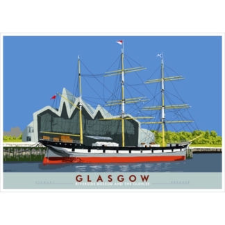 Image of Glasgow: Riverside Museum and the Glenlee by Stewart Bremner
